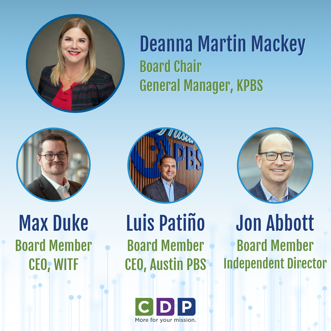 Updates to CDP Board of Directors
