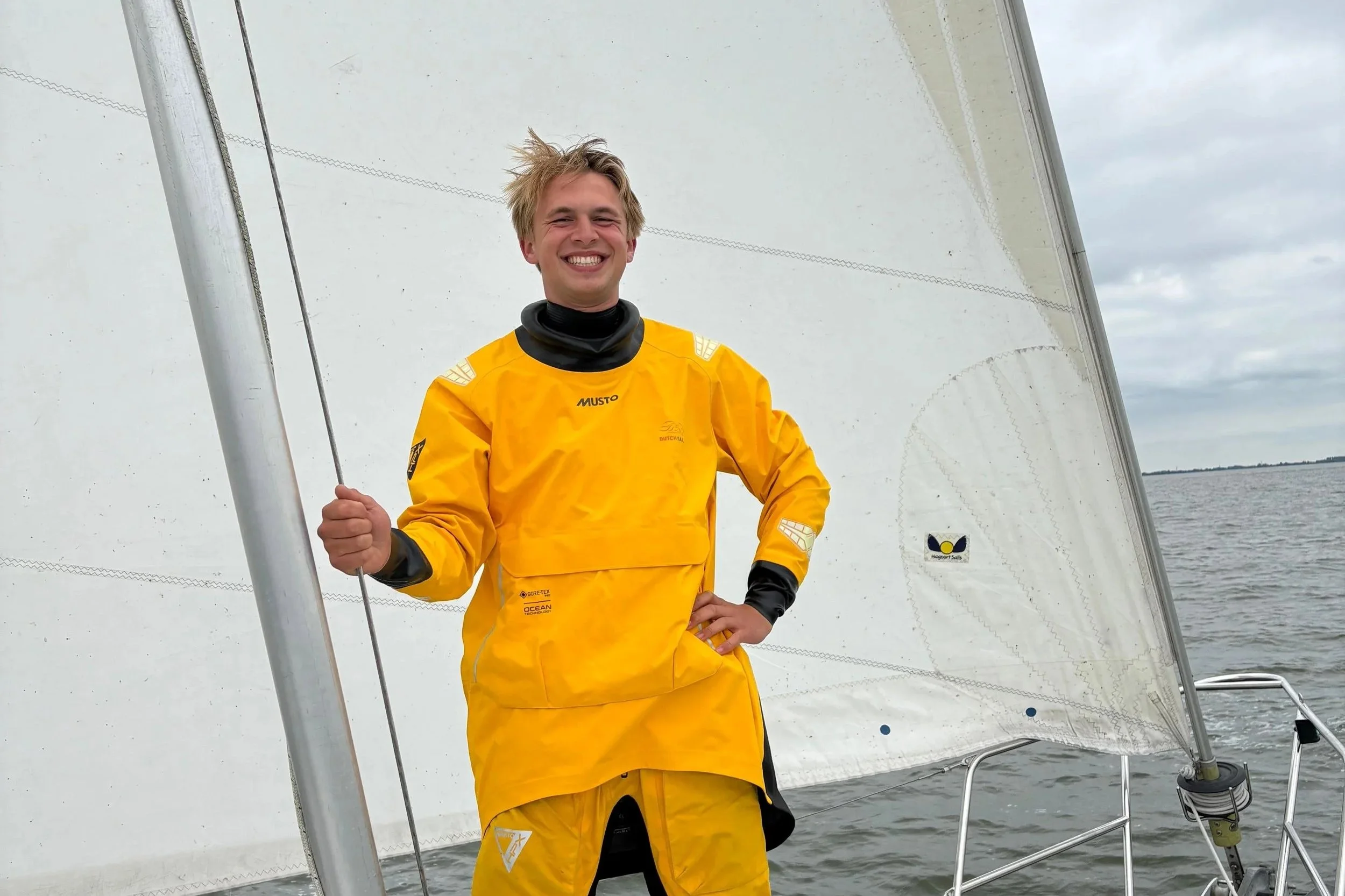 DutchSail ondersteunt Lucas Elderhorst op weg naar Mini Transat 2029