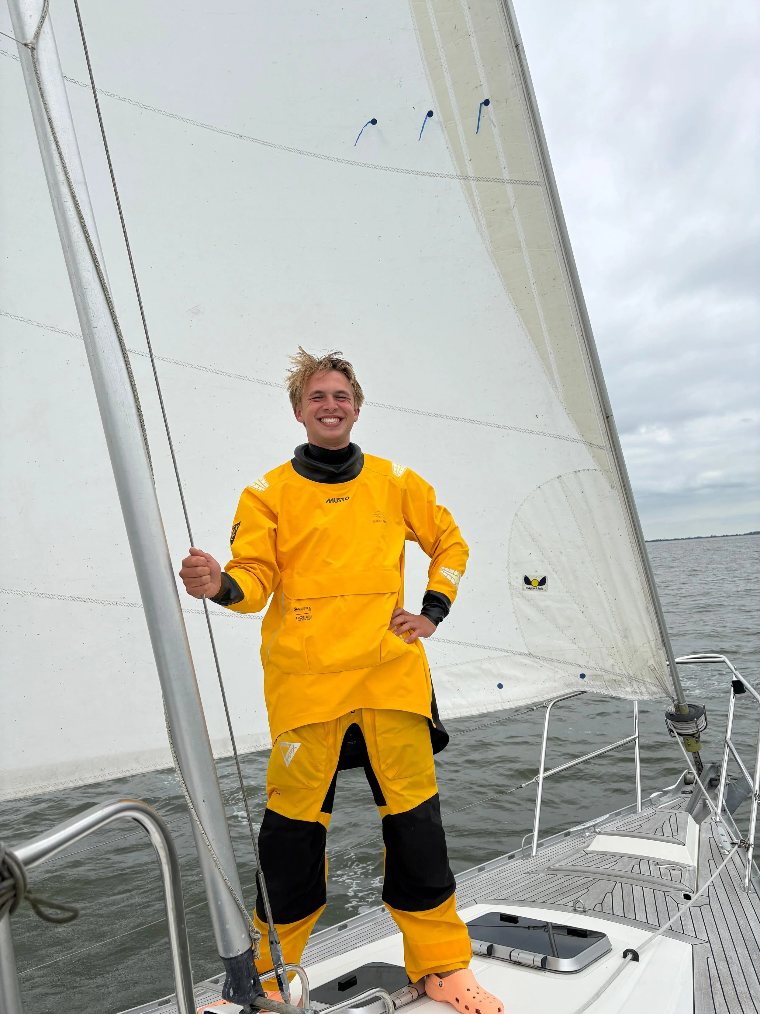 DutchSail ondersteunt Lucas Elderhorst op weg naar Mini Transat 2029