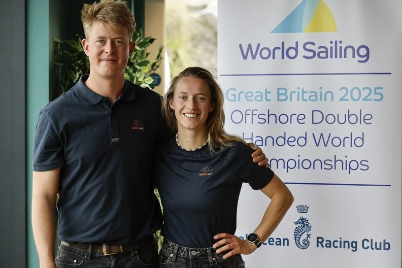 Christiane Walta & Ivar Elstrodt laten zich zien bij Offshore Double Handed World Championships