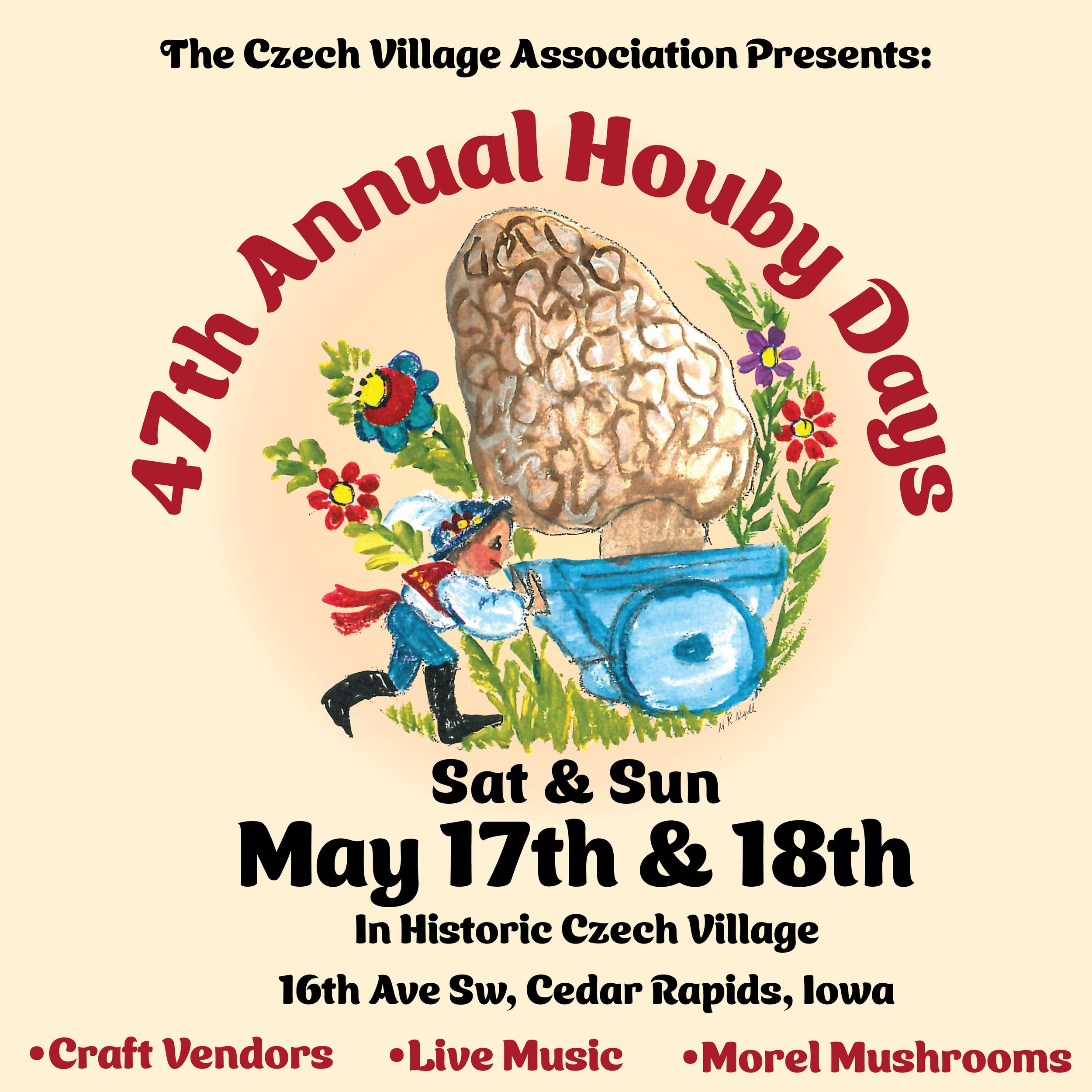 Houby Days Festival Vendors 9 AM-4 PM