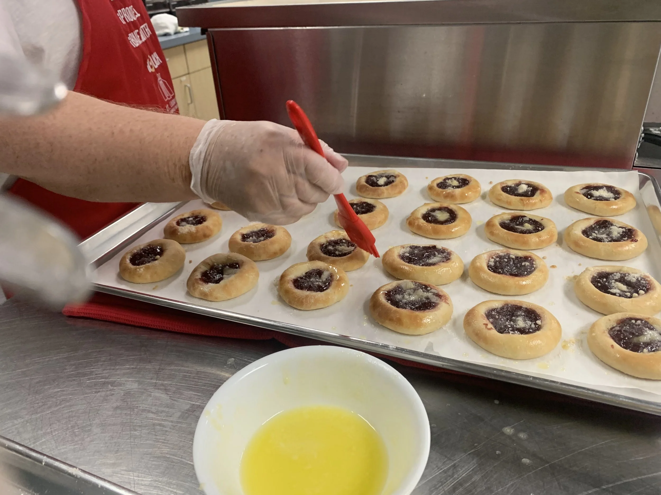 1:00 to 2:00 Kolache eating contest at Kosek Bandstand
