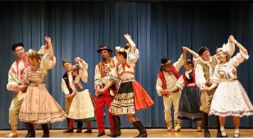 Parade of Kroje- Kosek Bandstand for everyone in the community to participate