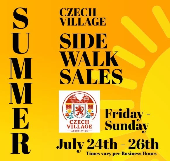 Summer Sidewalk Sales July 24,25,26