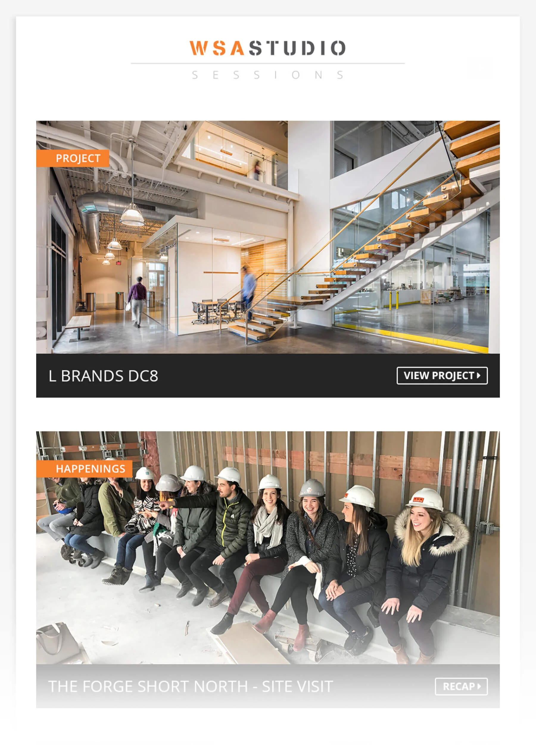 WSA Studio - Newsletter