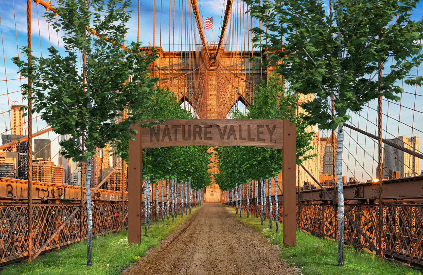 "Hikin' in Manhattan" — Nature Valley