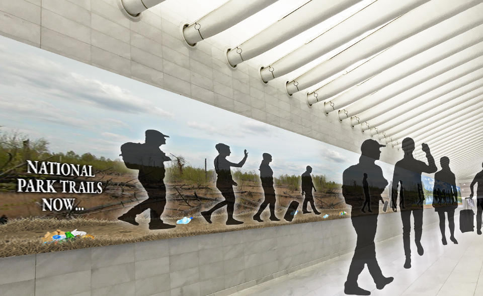 "Commuting in the Parks" — Nature Valley