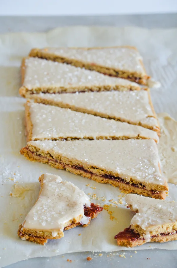 Giant Raspberry Shortbread Sandwich