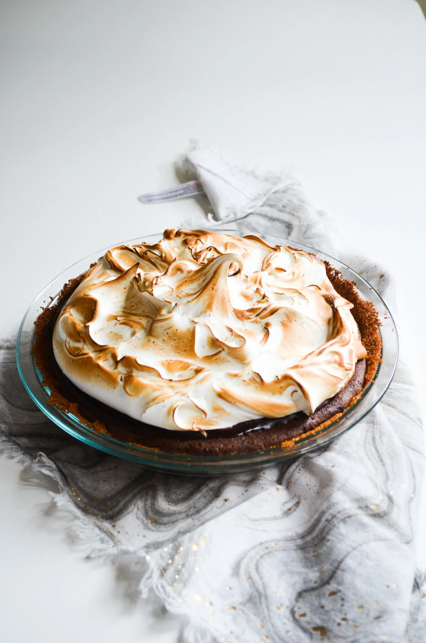 S'mores Brownie Pie