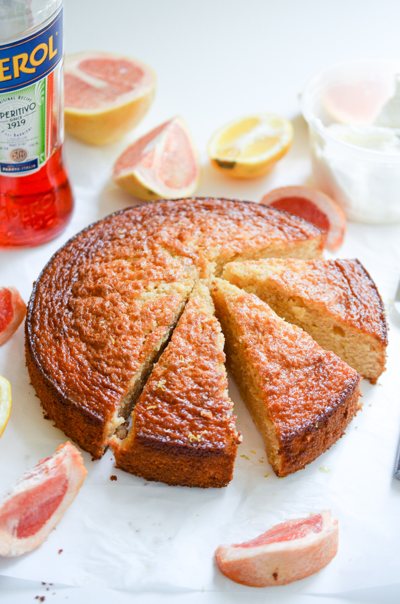 Aperol Citrus Cake