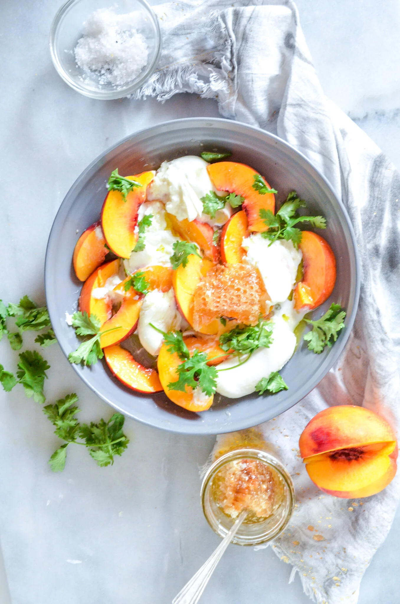 Nectarine Burrata "Salad"