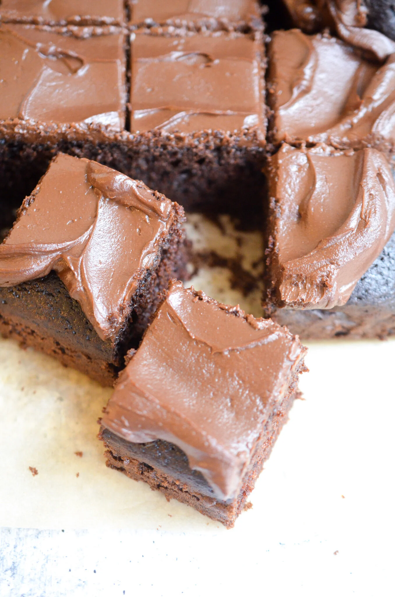 Small Batch Sour Cream Chocolate Cake with Sour Cream Chocolate Frosting