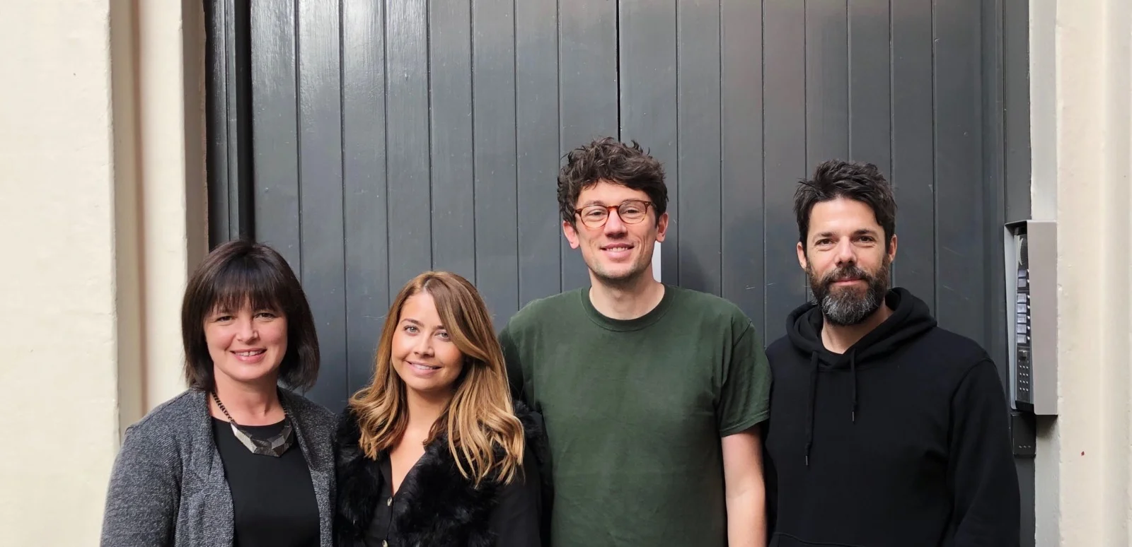 Kate, Jade, Chris & Gabriele (in order)