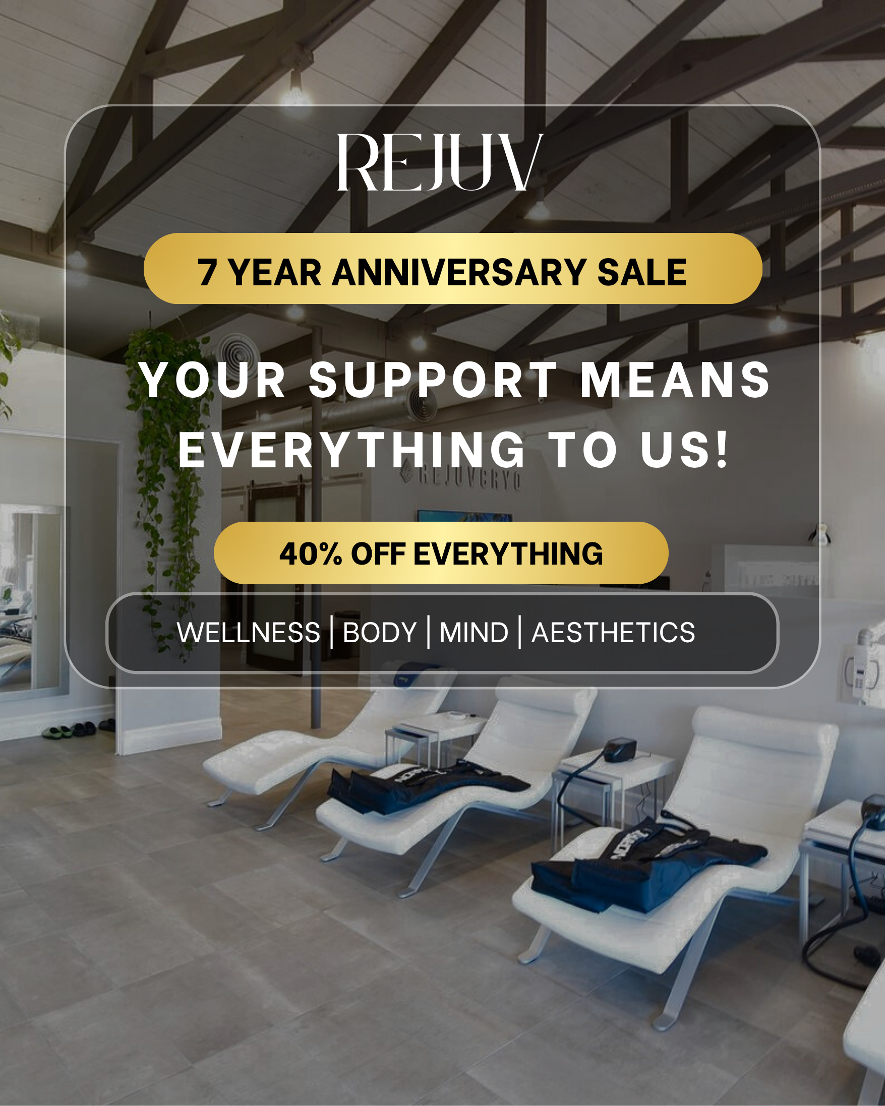 Clean, professional medical spa treatment room with neutral tones at REJUV Aesthetics & Wellness in Carlsbad