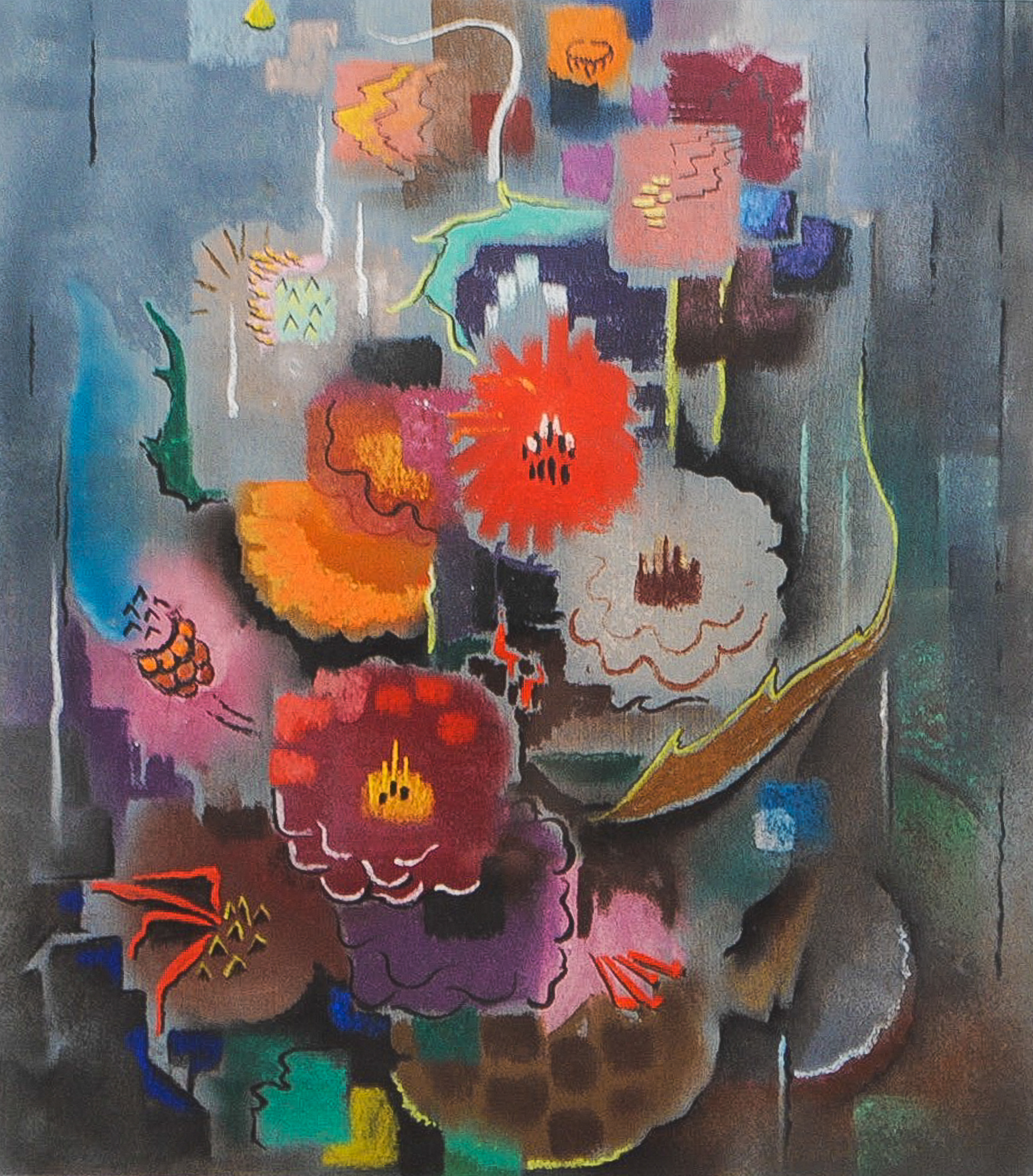 Abstract Floral Composition, 1943