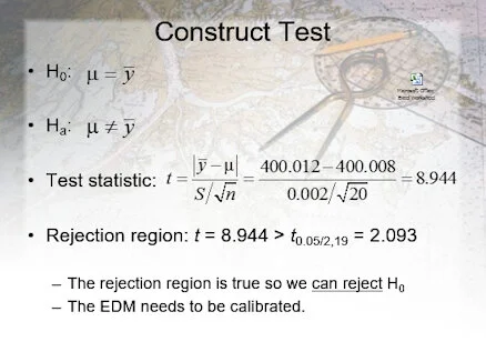 Statistical Testing — GeoLab