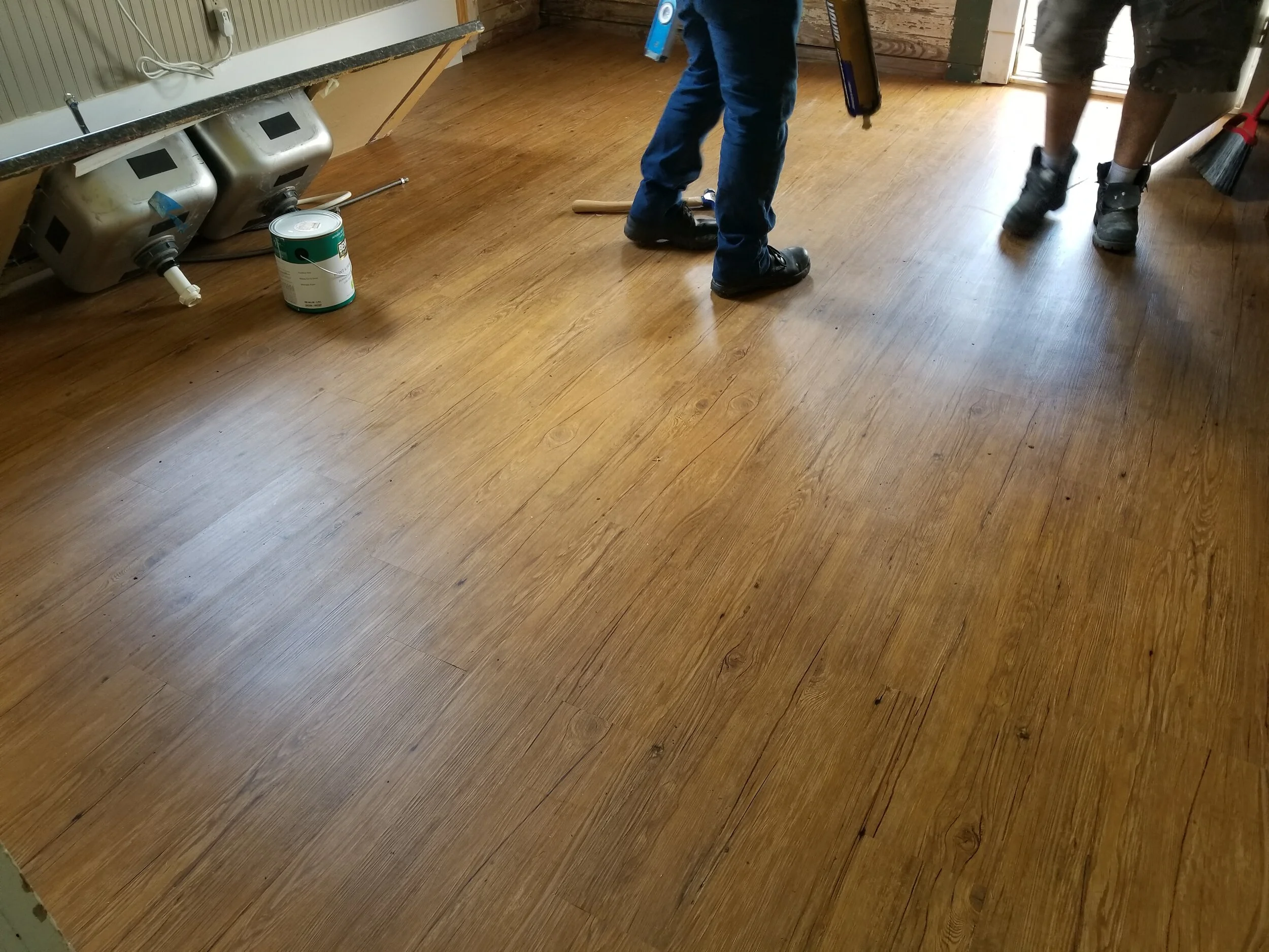 New flooring