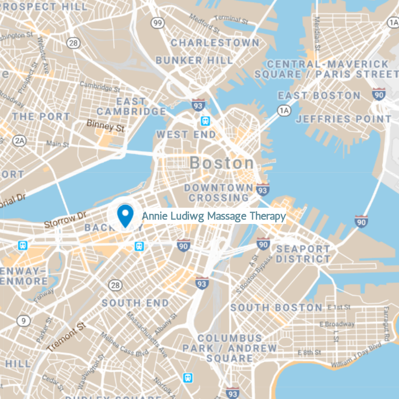 Massage Near Me Location Map