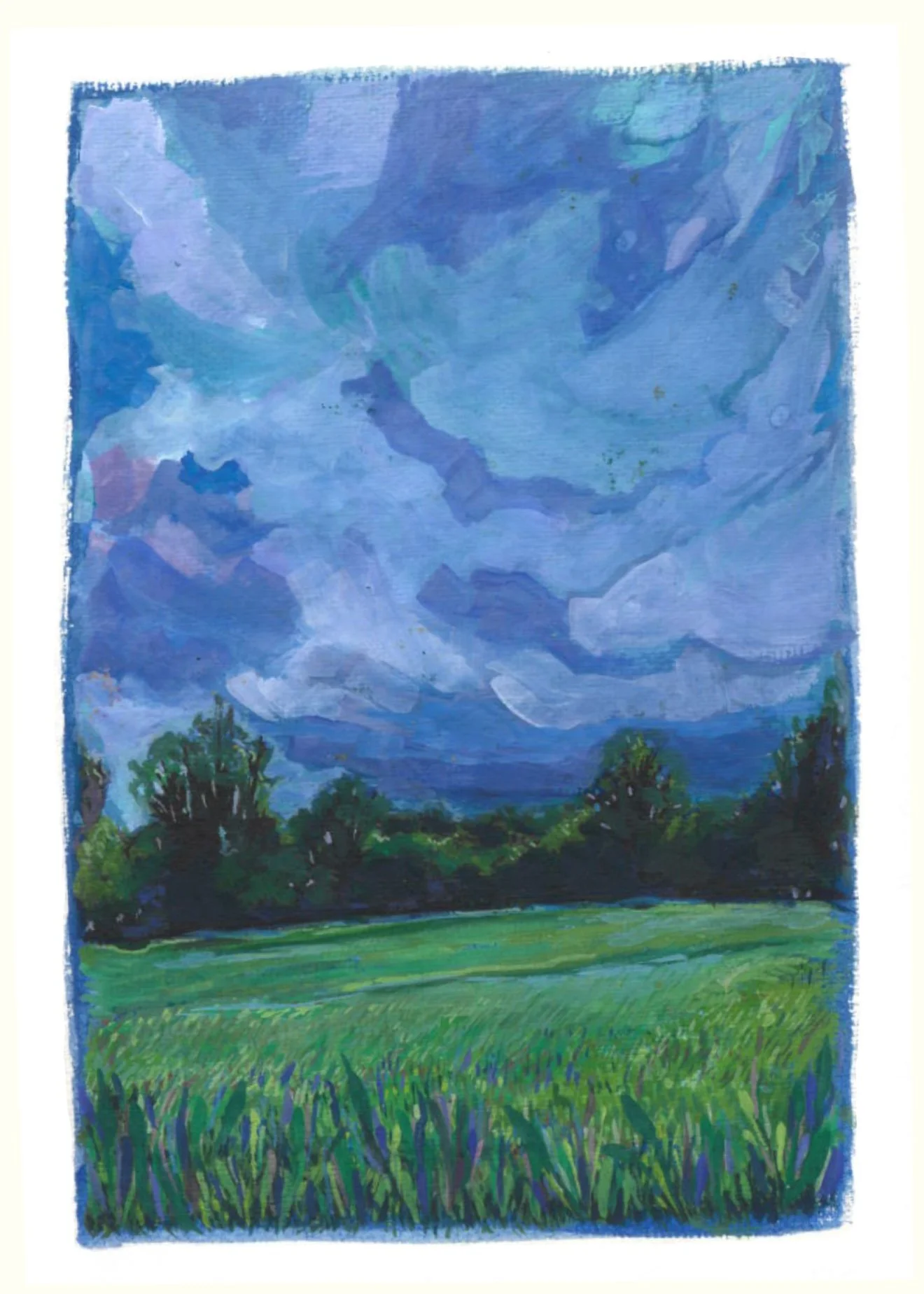 Blue Hour in Kentucky | Signed 5x7 Print