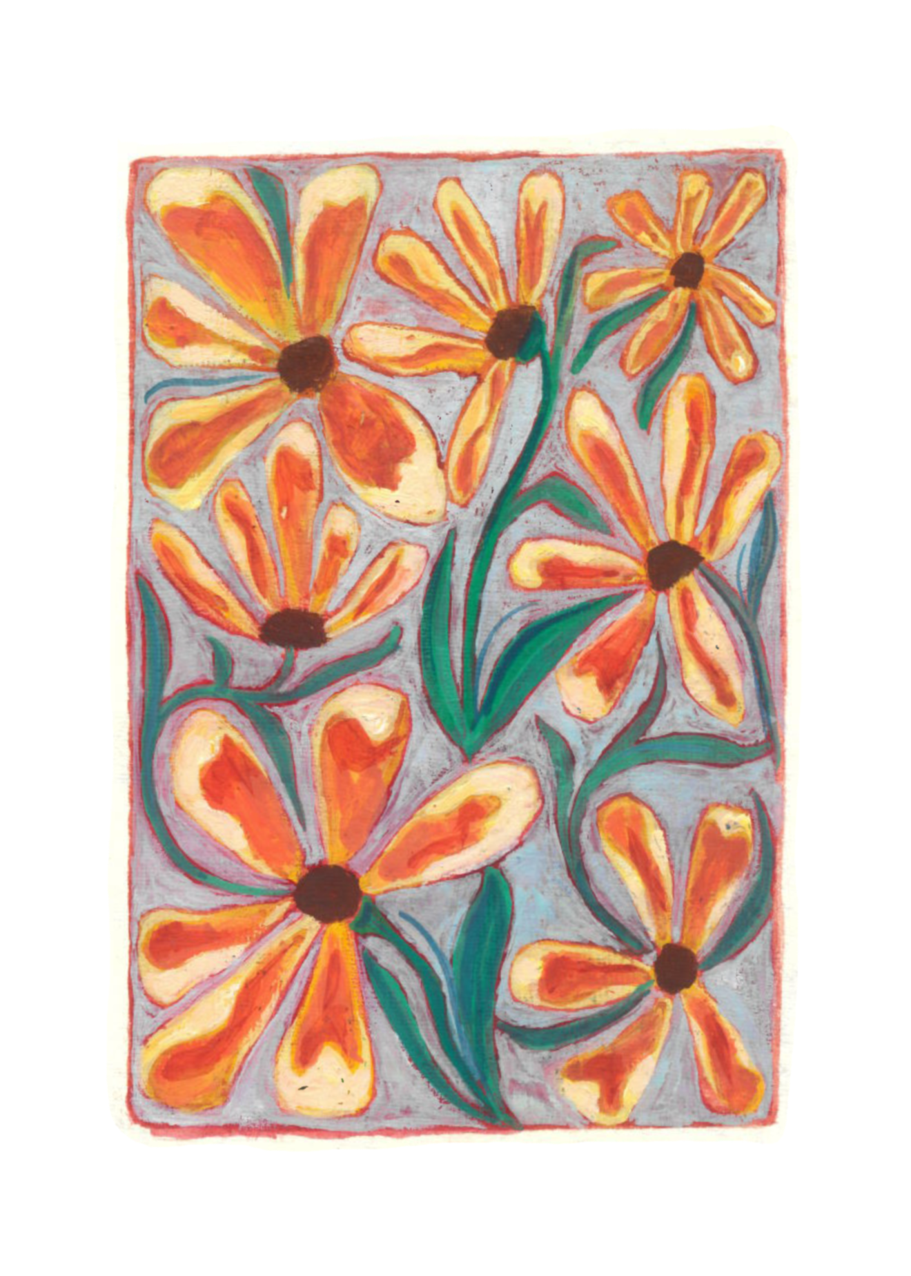 Flowers II | Signed 5x7 Print