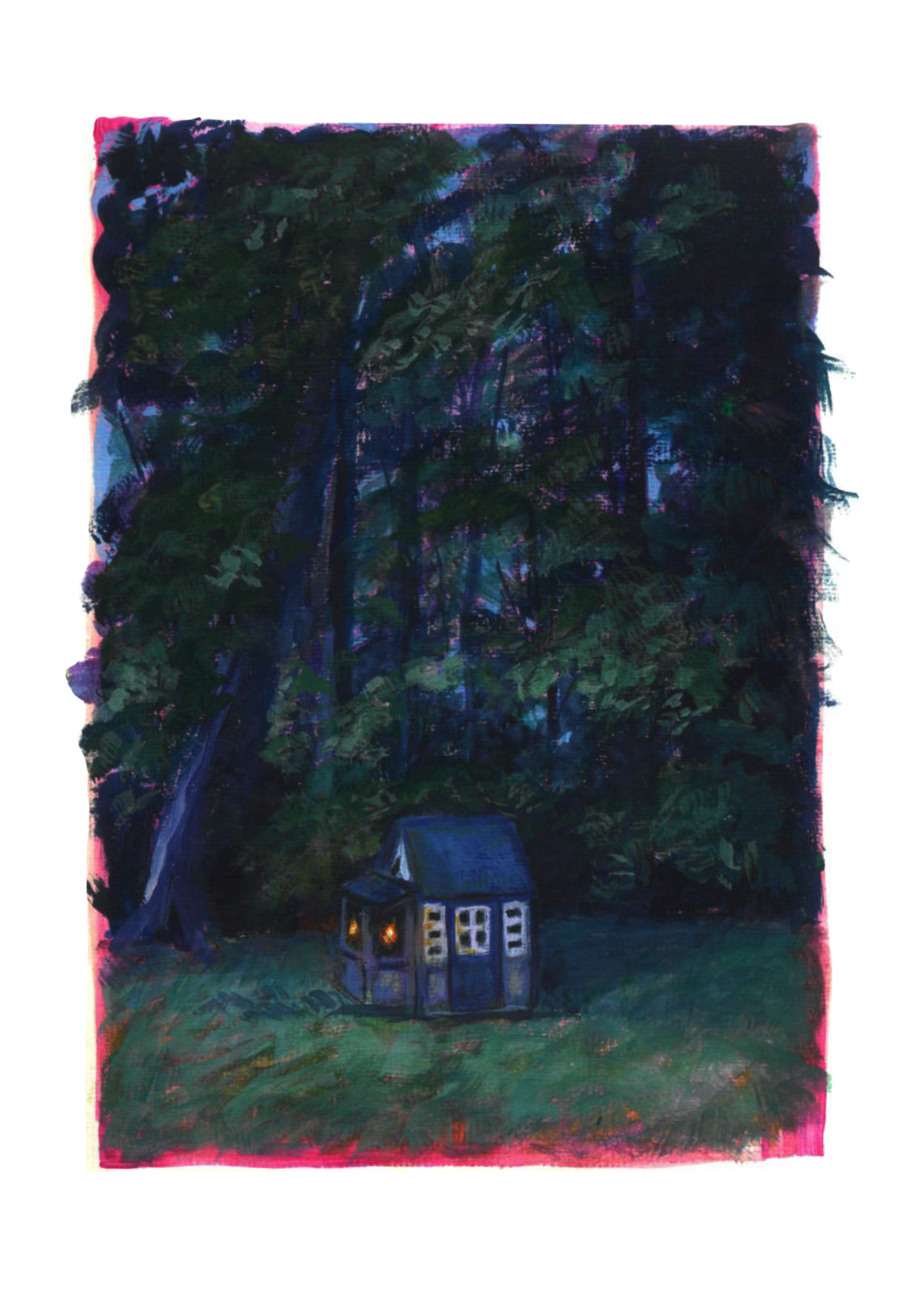 House in the Woods | Signed 5x7 Print