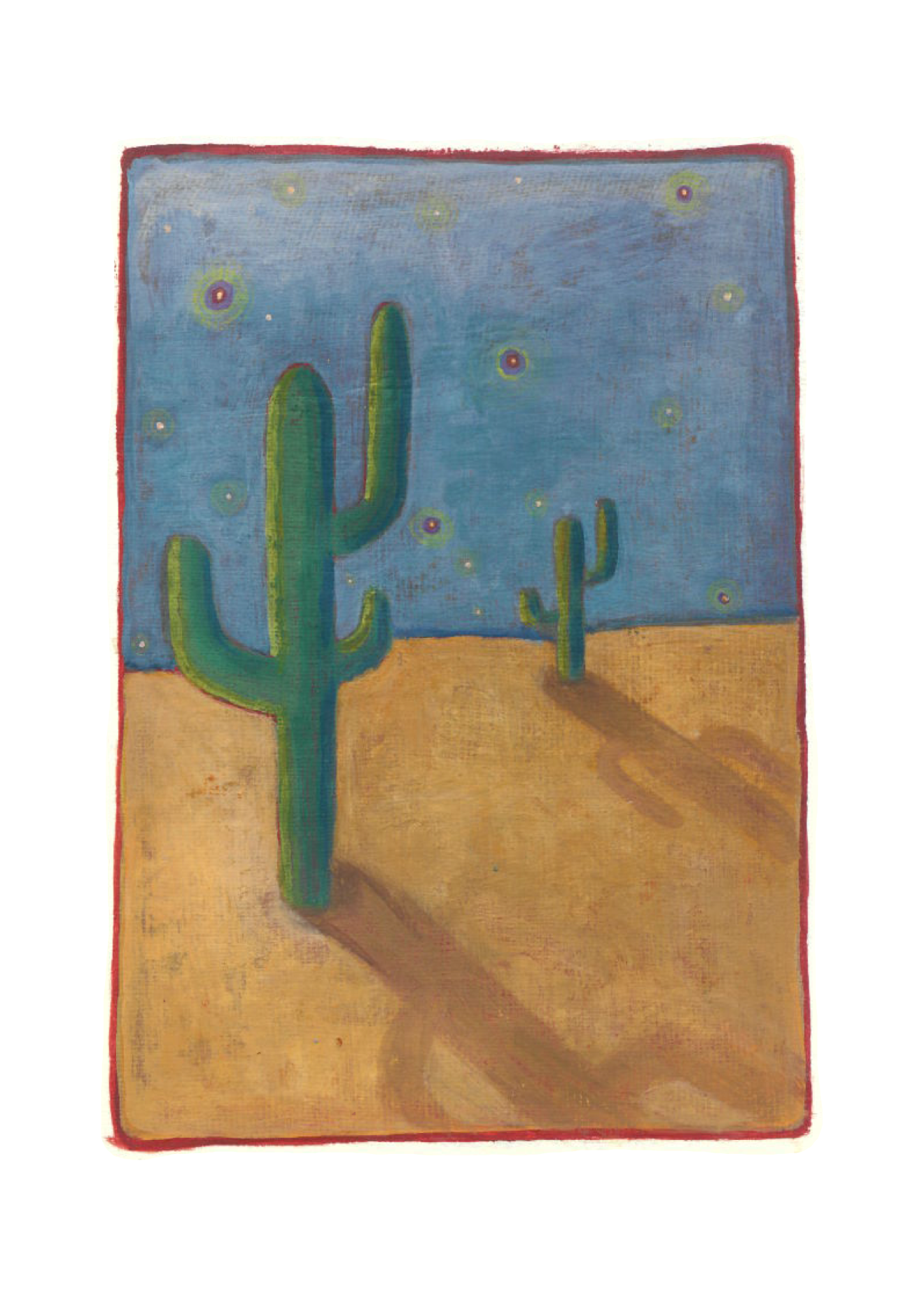 Desert Plains | Signed 5x7 Print