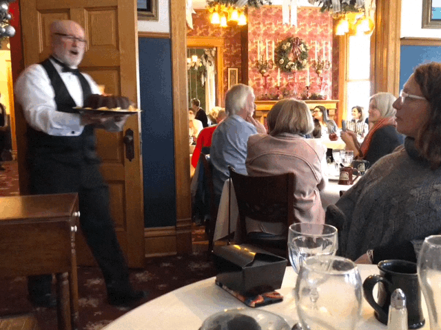  Bringing in the Figgy Pudding, Rittenhouse Inn 