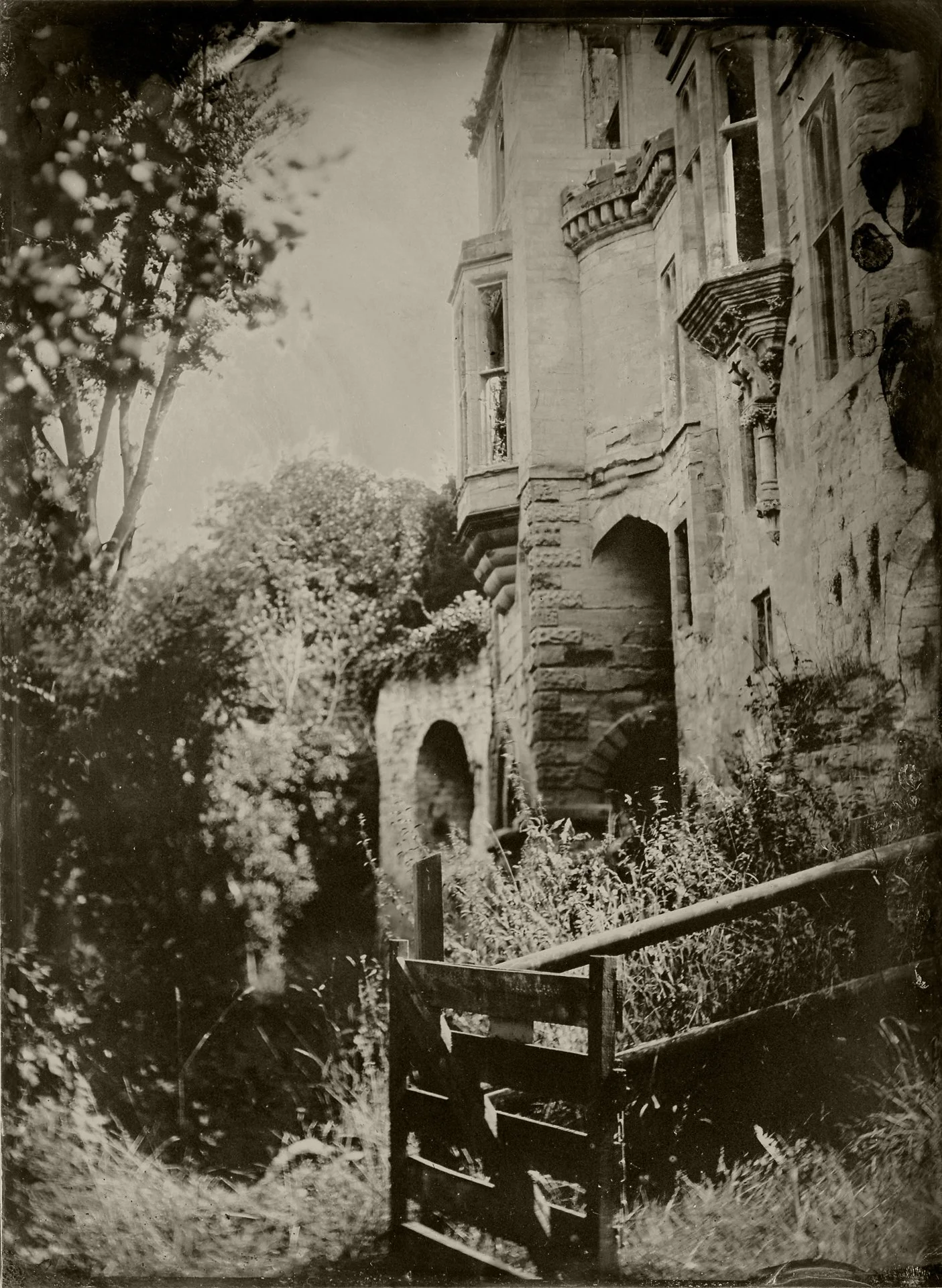 Guys Cliffe House Tintype