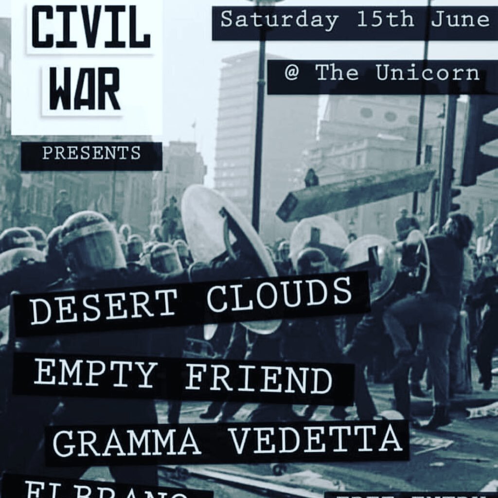 *FOUR YEARS IN, AND STILL KEEPING IT CIVIL*

Four years ago today we ran our very first ever Civil War show - CWL I on Saturday 15th June, 2019. 

Having come up with the initial idea some 6 months earlier, me, my bandmates from @emptyfriendband (RIP