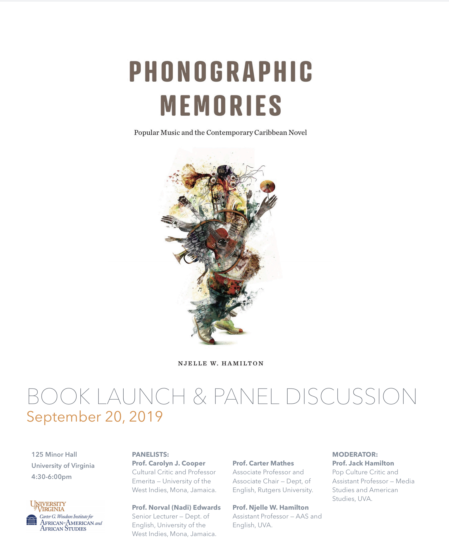 Book Launch: Phonographic Memories