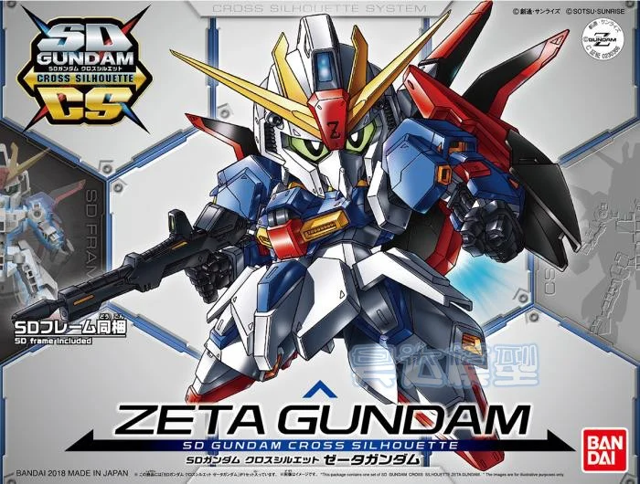 SD GUNDAM CROSS SILHOUETTE ZETA GUNDAM - 454966030366