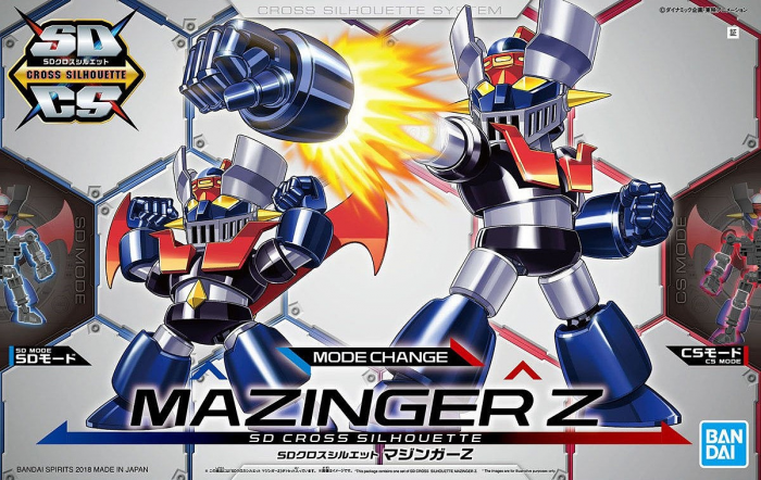 SD CROSS SILHOUETTE MAZINGER Z