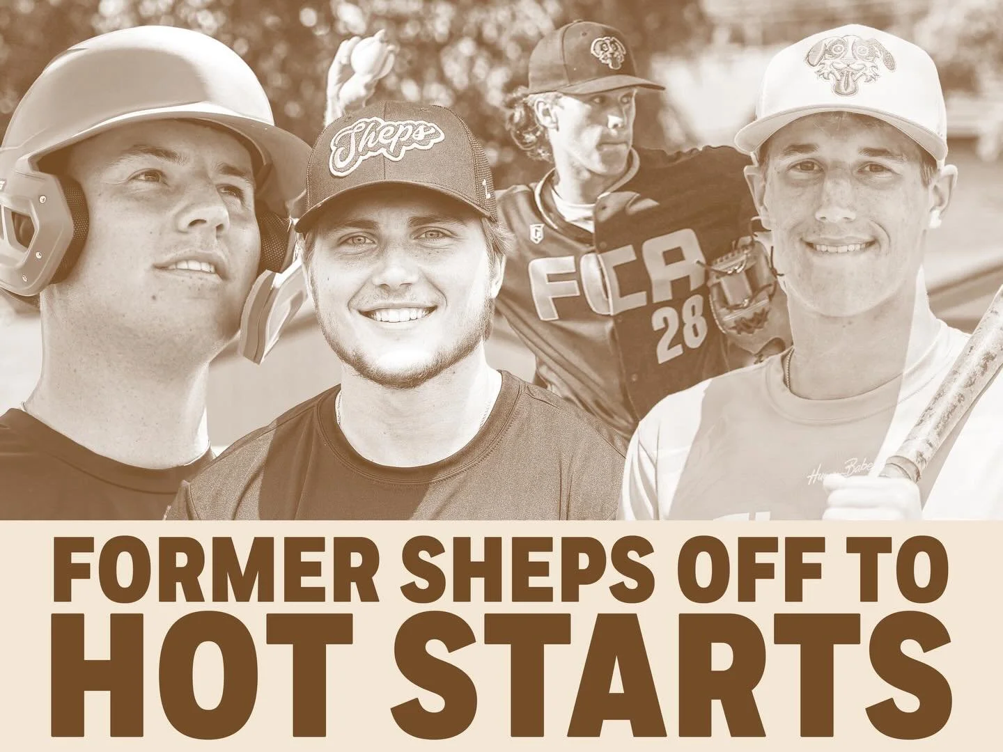 Baseball is back and these guys are cooking!! 🔥#ShepsintheWild
