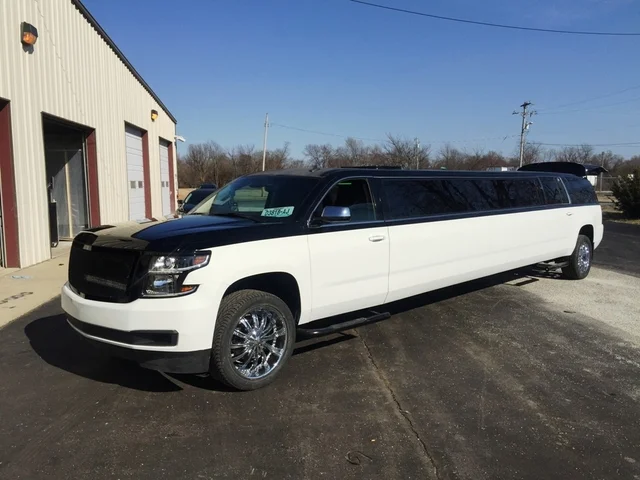 TWO TONE SUV LIMO