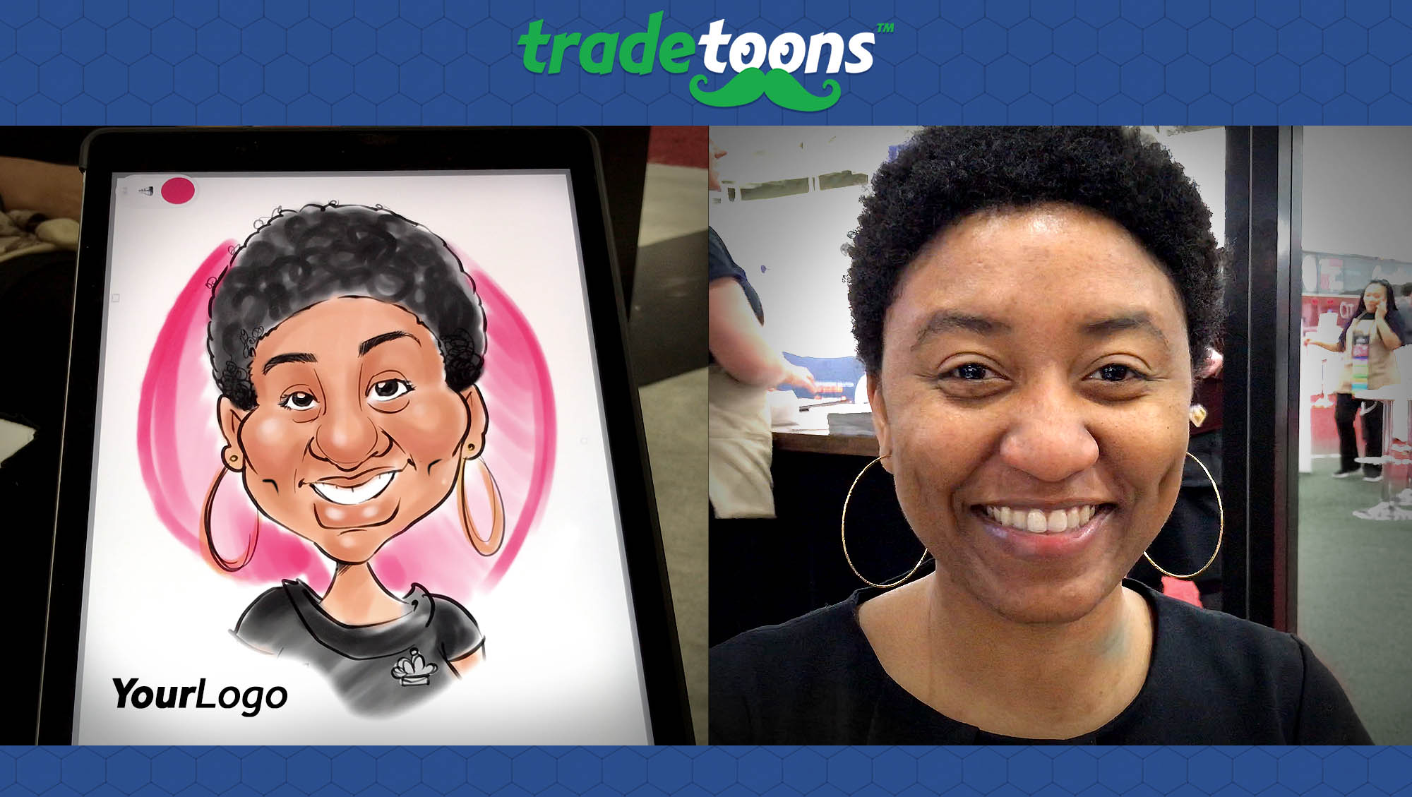 Live Digital Caricature TradeToons™ #4 (Copy) (Copy)
