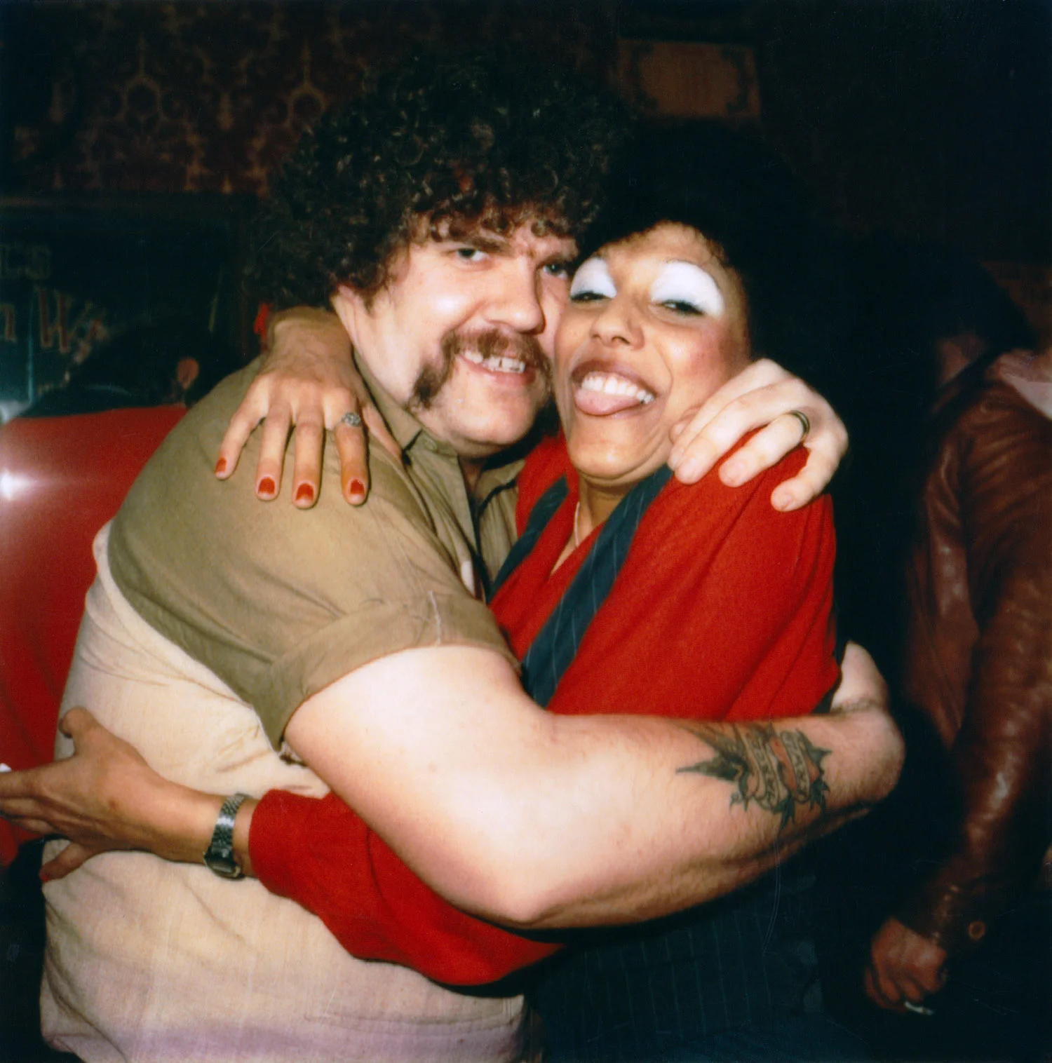 Piet and Pattie at Café Rex