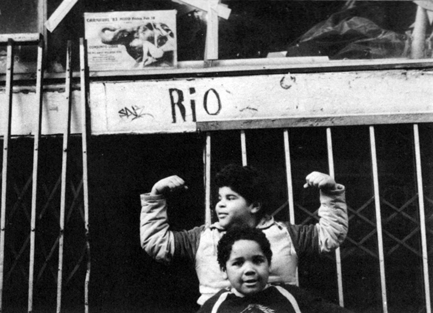 Raymond and Manny Acosta in front of ABC No Rio. Photo by Bobby G.