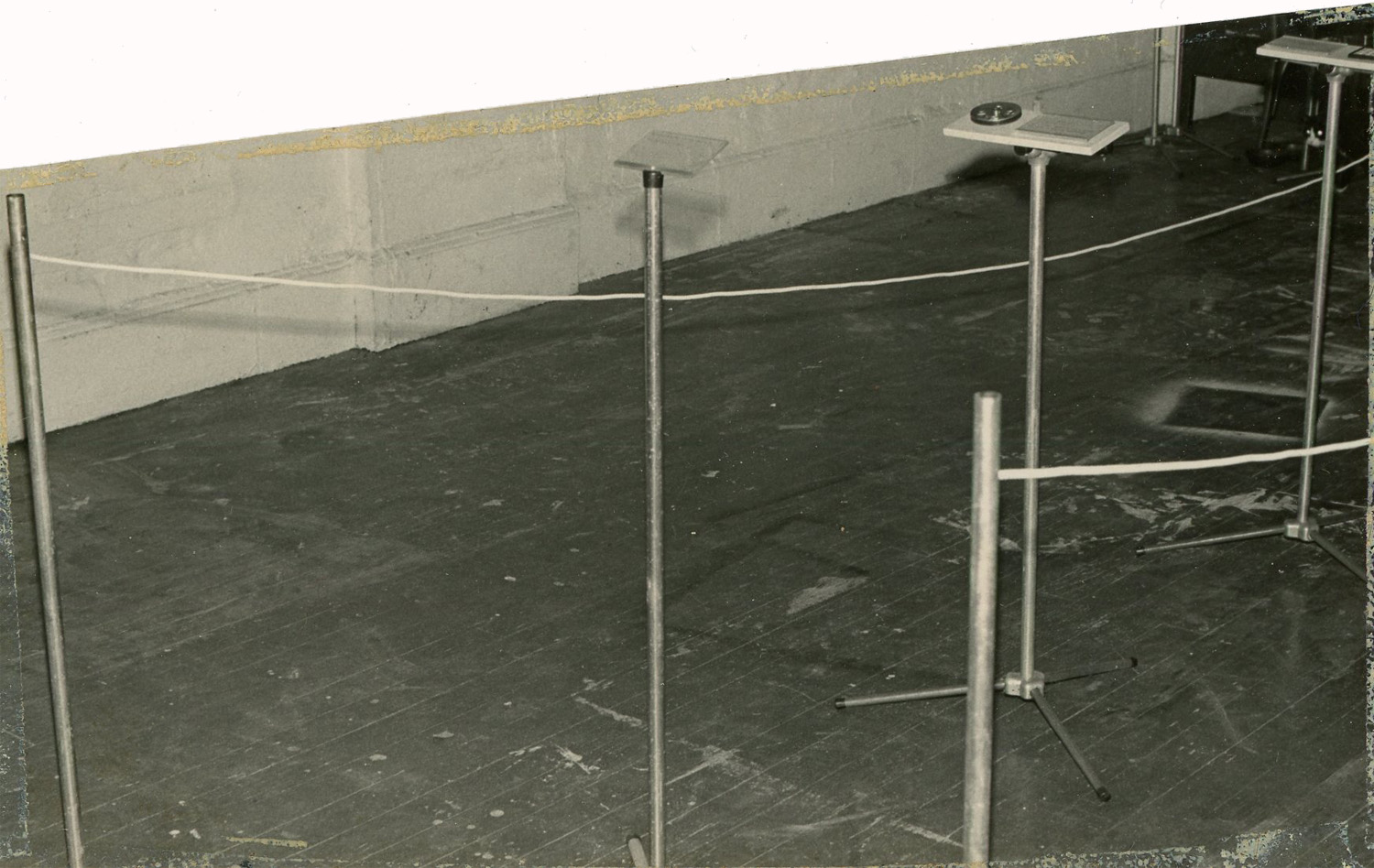 Installation view of “Shelves”.