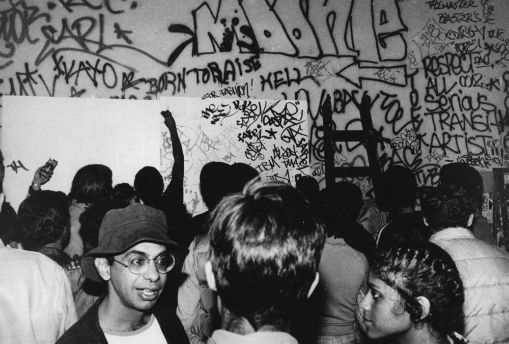 Graffiti opening in 1980. Photo by Lisa Kahane