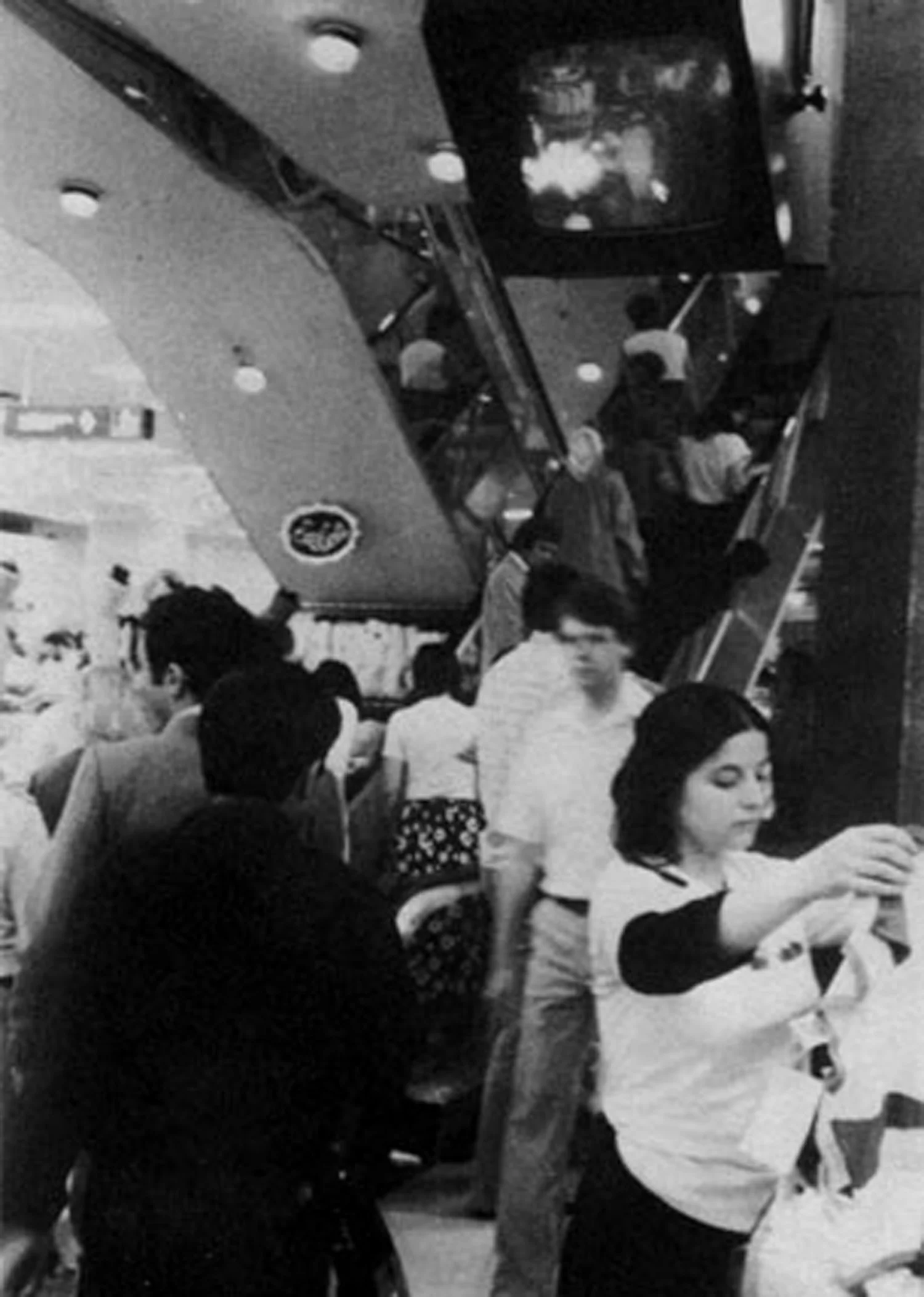 A still from Ann Messner's film Stealing shown in conjunction with the Real Estate Show.