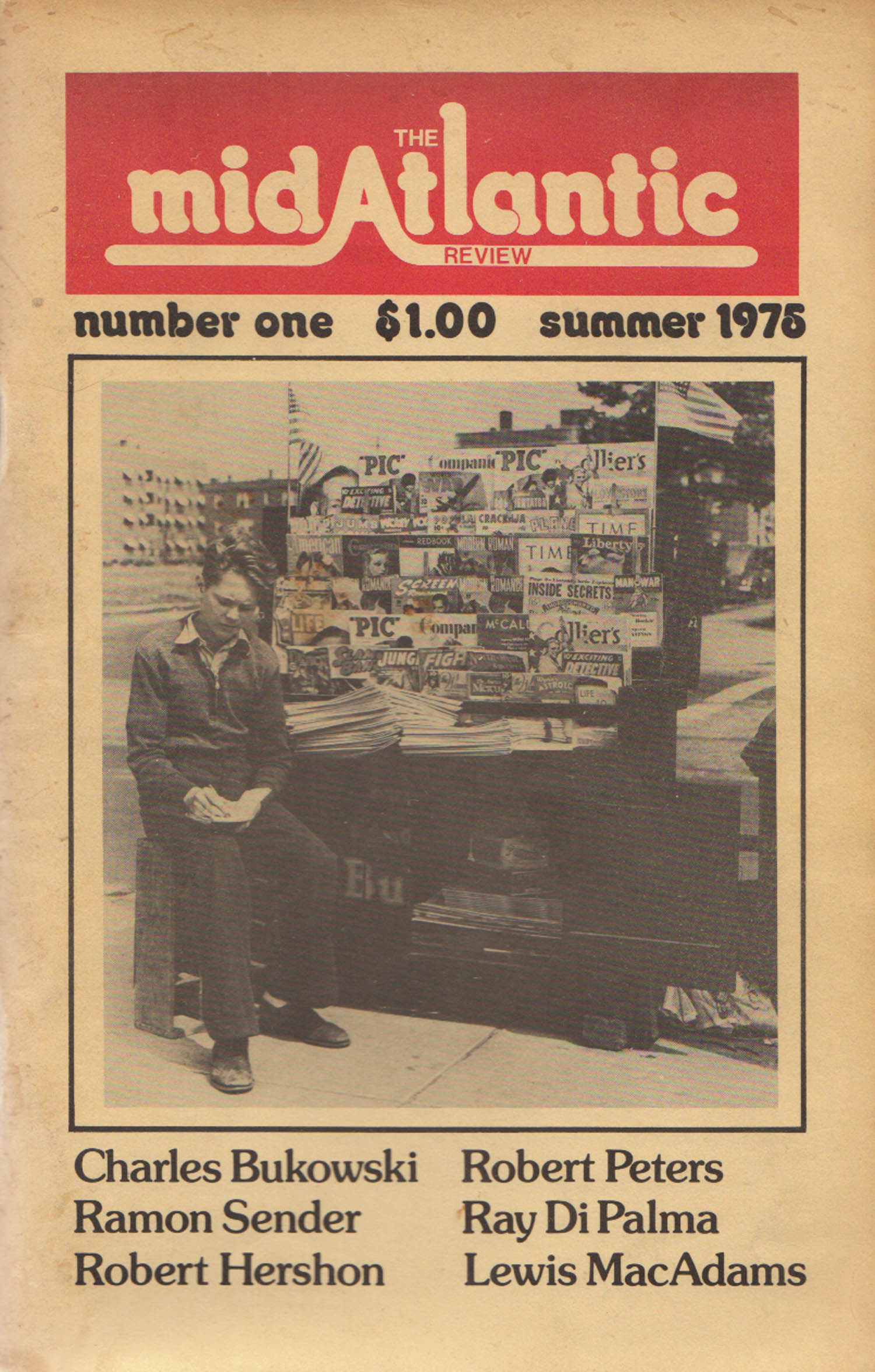 The Mid-Atlantic Review, Summer 1975. Co-edited by Billy Collins.