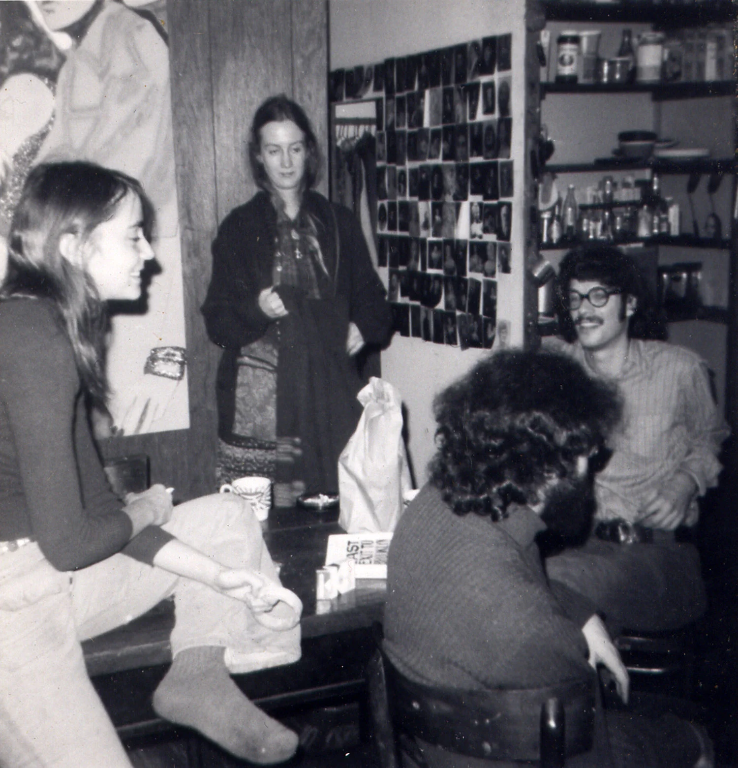 Lee Milman, Heidi Carter, Tom and Jeff Milman, c. 1970.