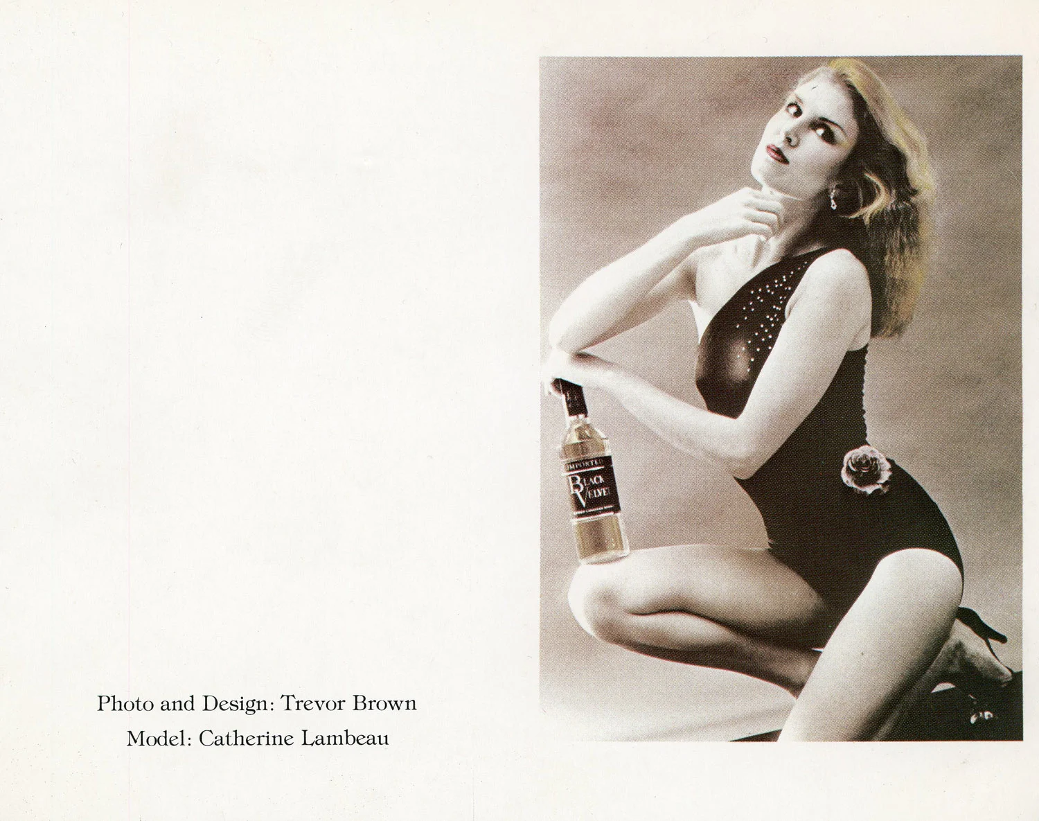 Trevor Brown, Promotional Card, c. 1971.