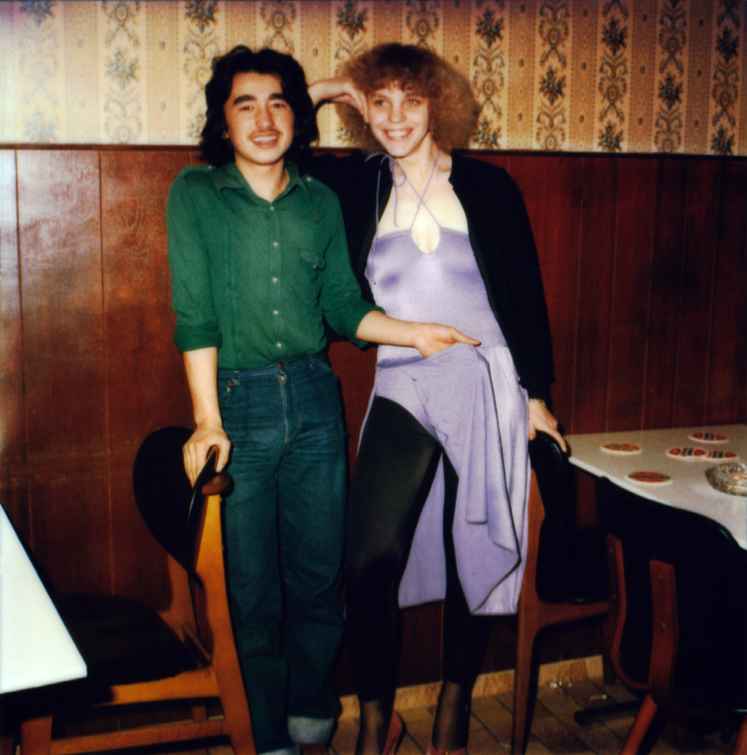 With boyfriend Mehmed