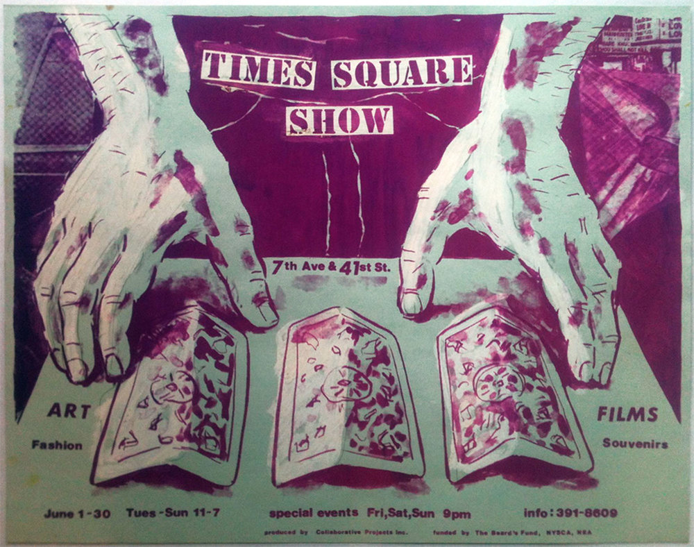 Times Square Show, Jane Dickson and Charlie Ahearn, Poster, 1980