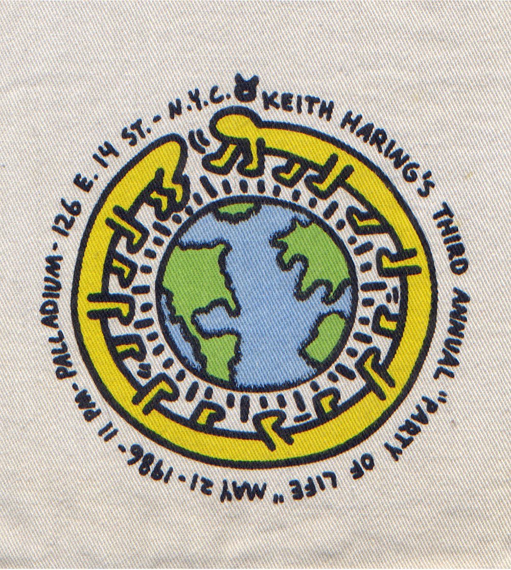 Palladium, “Keith Haring’s Third Annual Party of Life”, Shorts, 1986