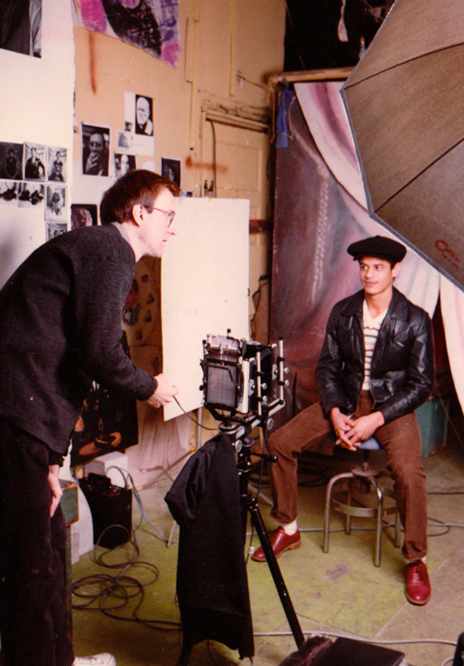 Tom Warren at work. Photo by Christy Rupp
