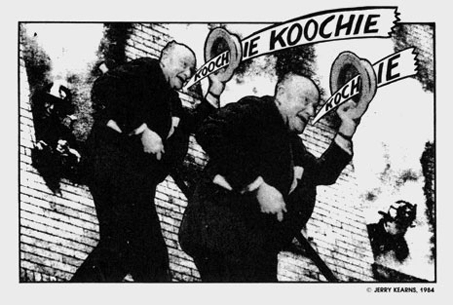 Jerry Kearns, poster for the Not For Sale exhibit, 1984