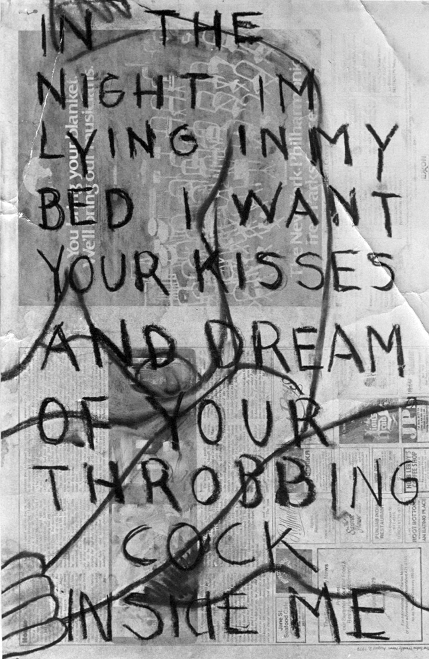 Kiki Smith, paint on paper