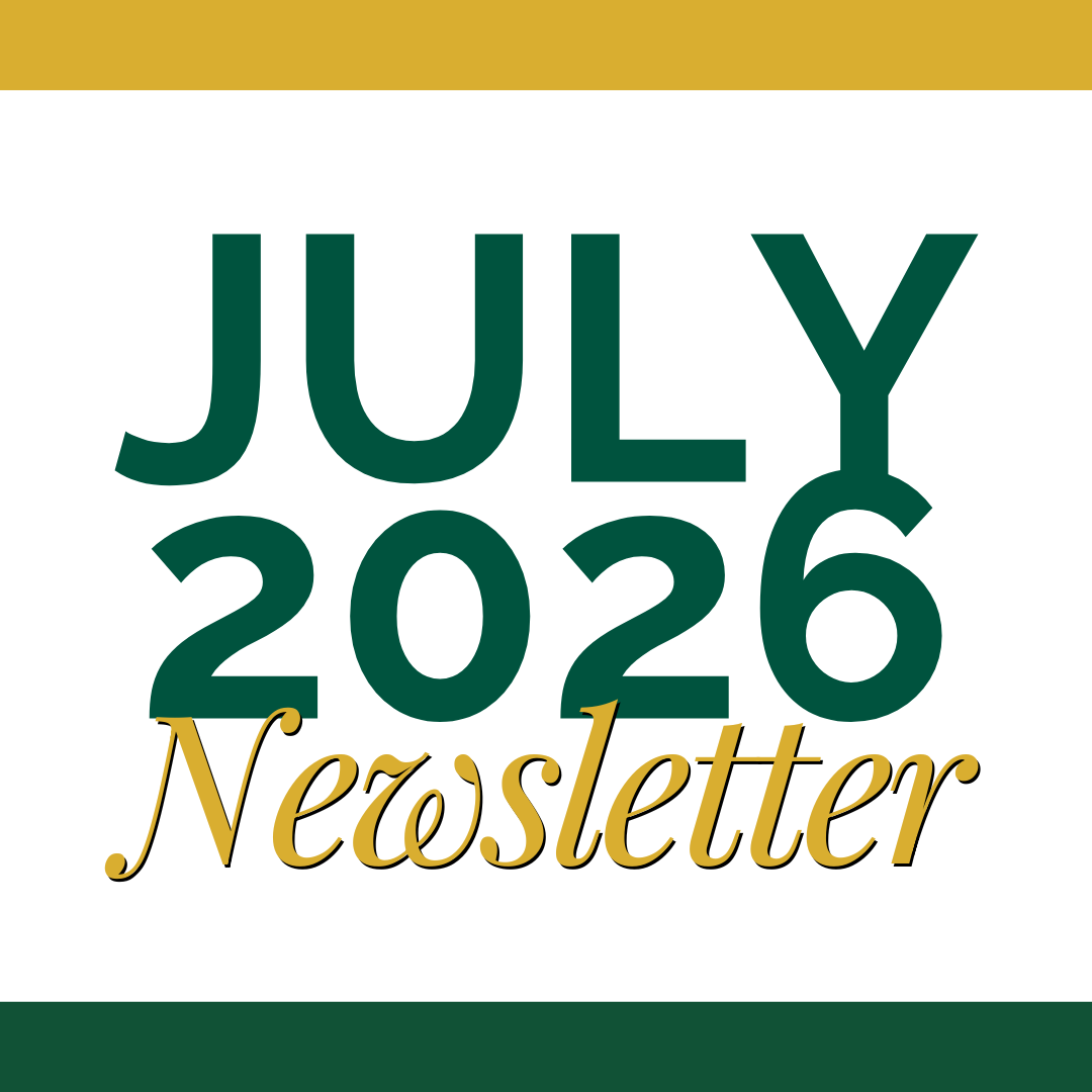 July 2026 Newsletter